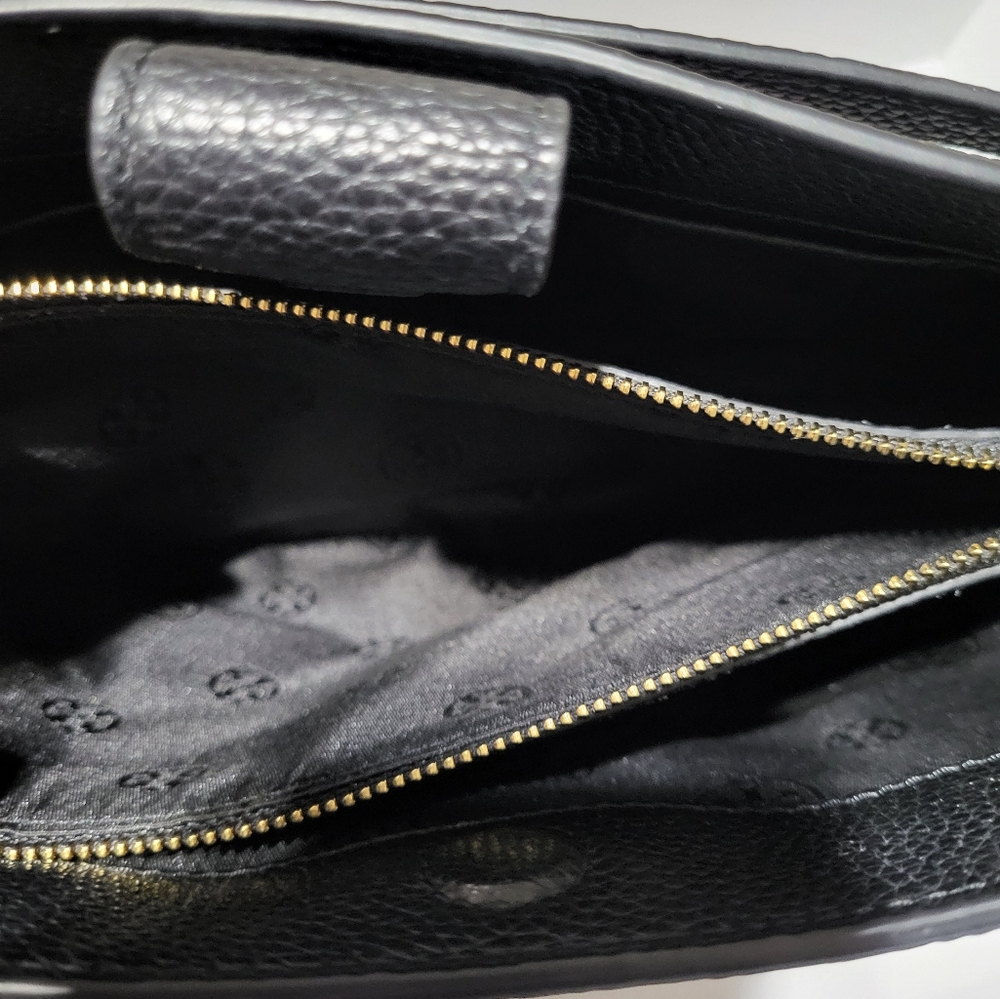 Tory Burch Britten Pebbled Leather Crossbody Tote NWOT - Picture 7 of 10